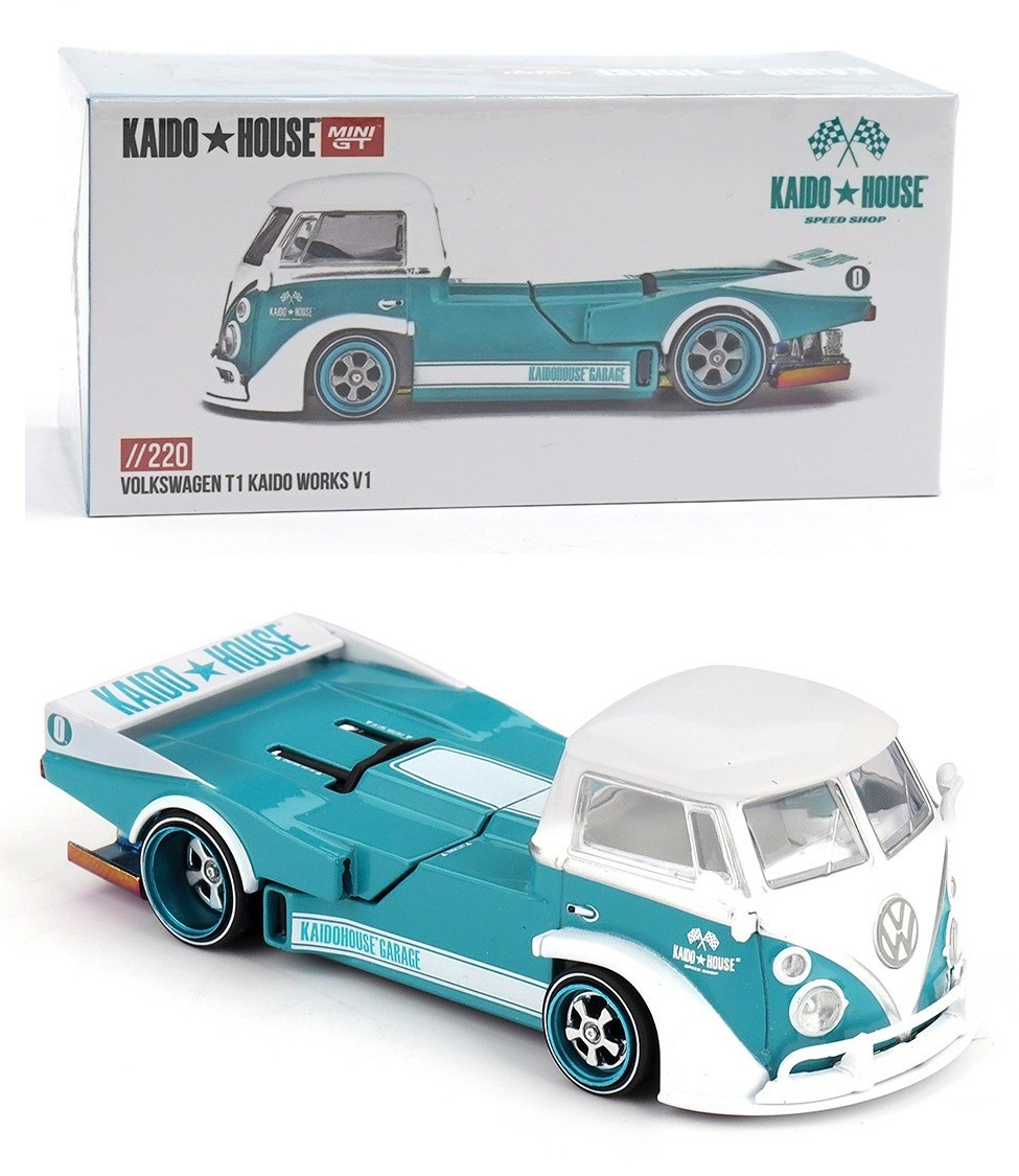 Kaido House x Mini GT Volkswagen T1 Kaido Works V1  1:64 KHMG220