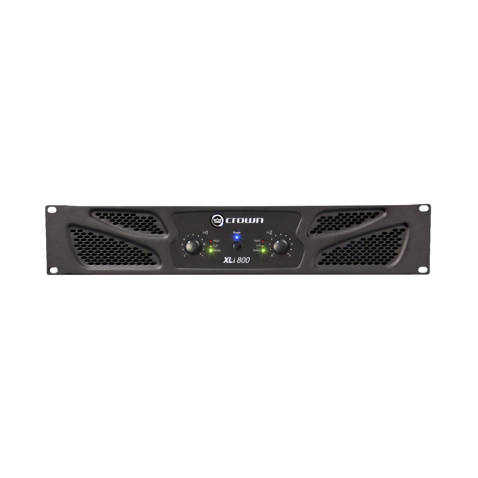 Crown XLi 800 Stereo 300 Watt Amp 4 Ohms 2U Rack Stereo Power Amplifier