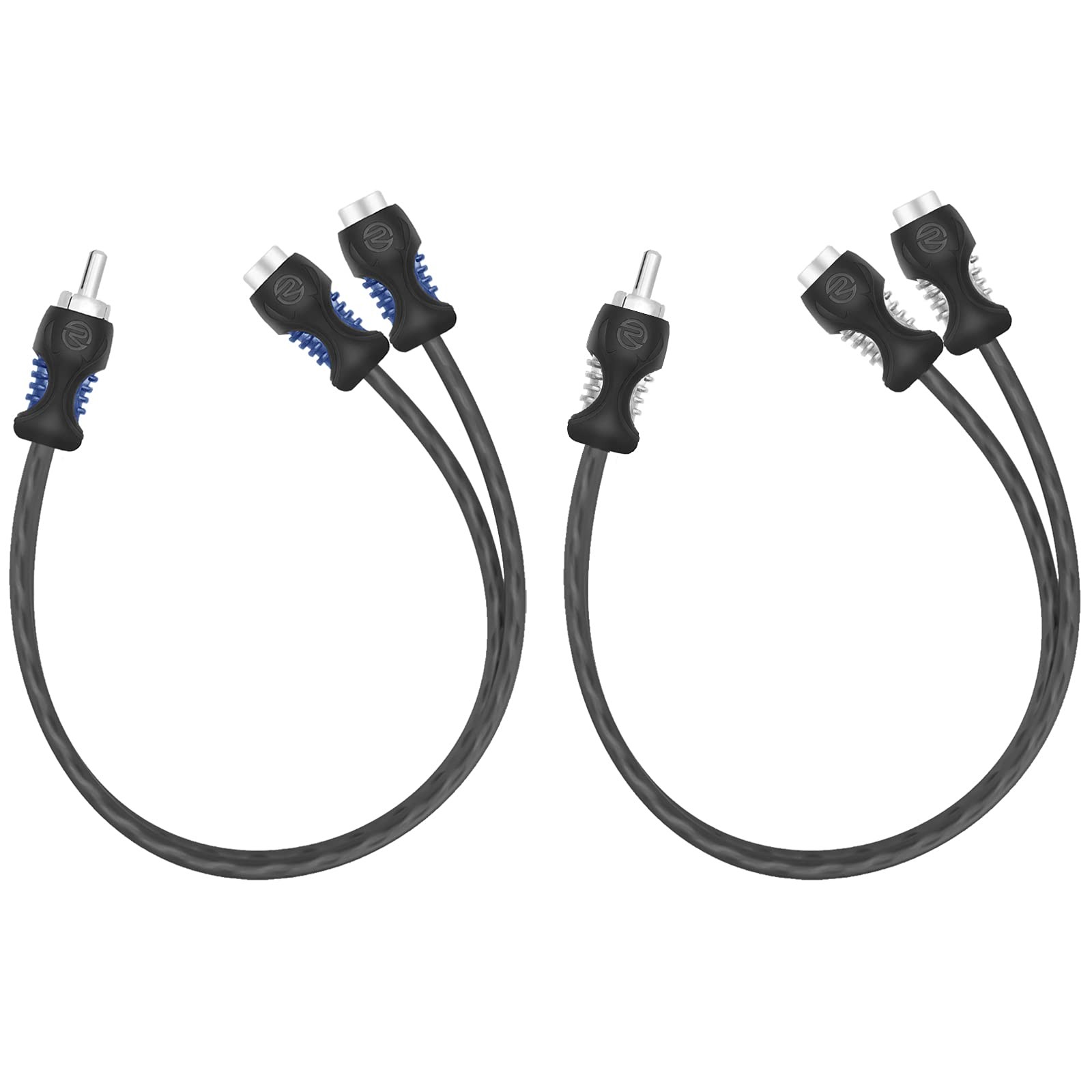 RECOIL A1M2F 99.99% Oxygen Free Copper 1 Male to 2 Female RCA Y 1 feet
