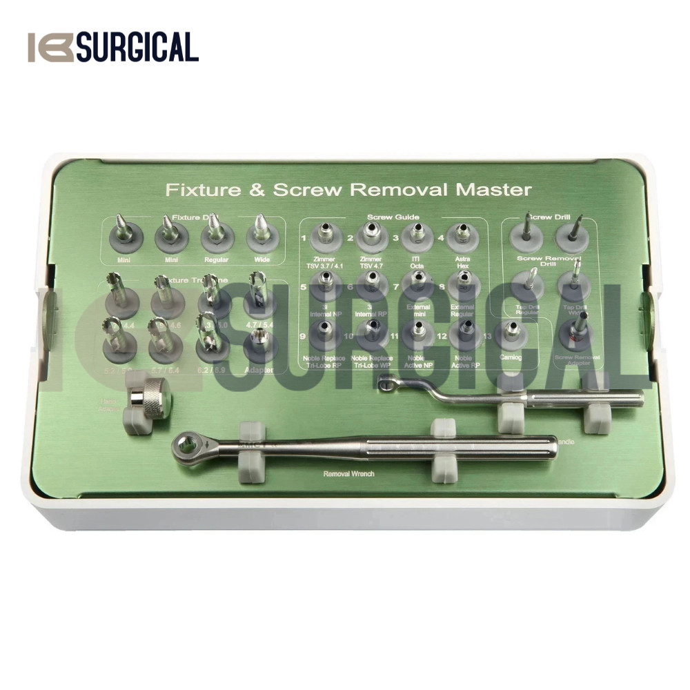 Implant Fixture & Fractured Screw Removal Kit MCT FSRK-02