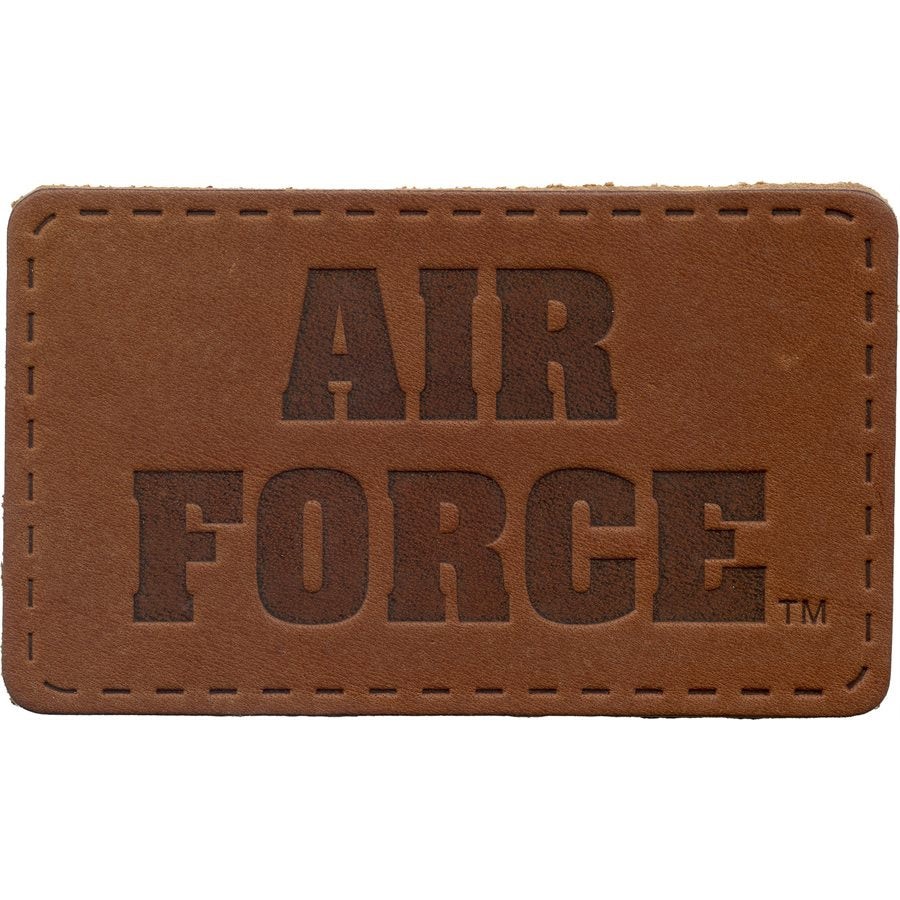 U.S. Air Force USAF Leather 3.5"x2" Iron-On Patch