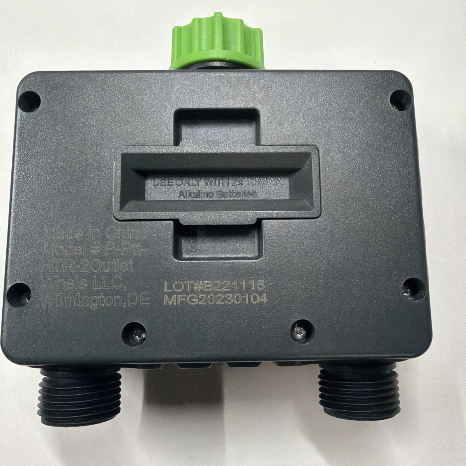 Pine Trees 2-Zone Hose Water Timer Programmable NEW (No Manual)
