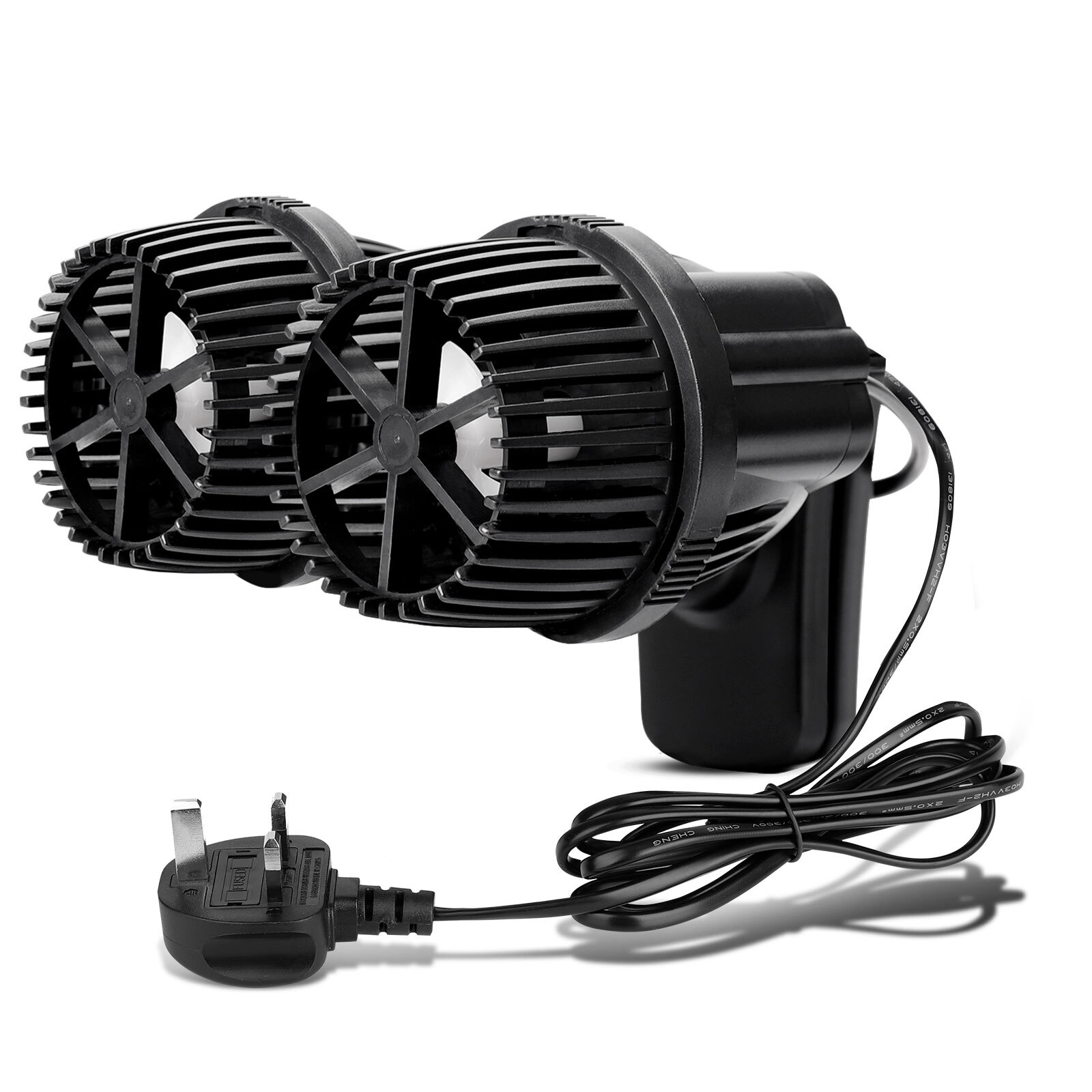 hygger Double Head Aquarium Wave maker Circulation Water Pump with Magnetic Base