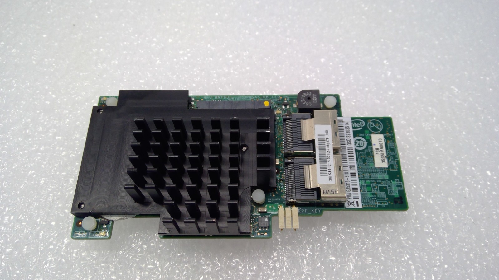 Intel G35316-610/611/612  RMS25CB08 8-Port SAS 6Gb/s Integrated Raid 370-1020-02