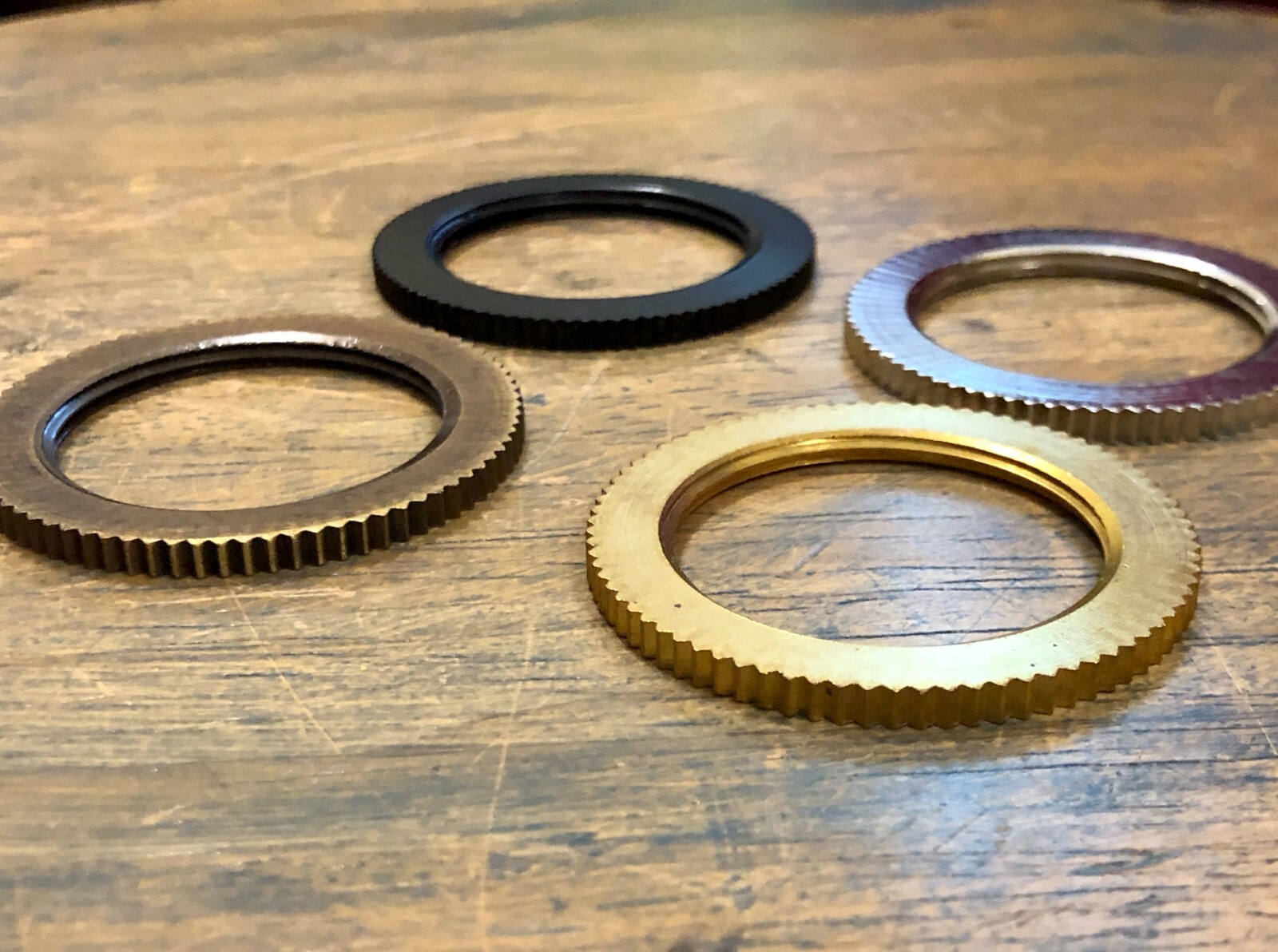 Shade Ring 1-3/4 Inch Diameter, Uno Threaded - Fits shade hole 1.25" to 1.75"