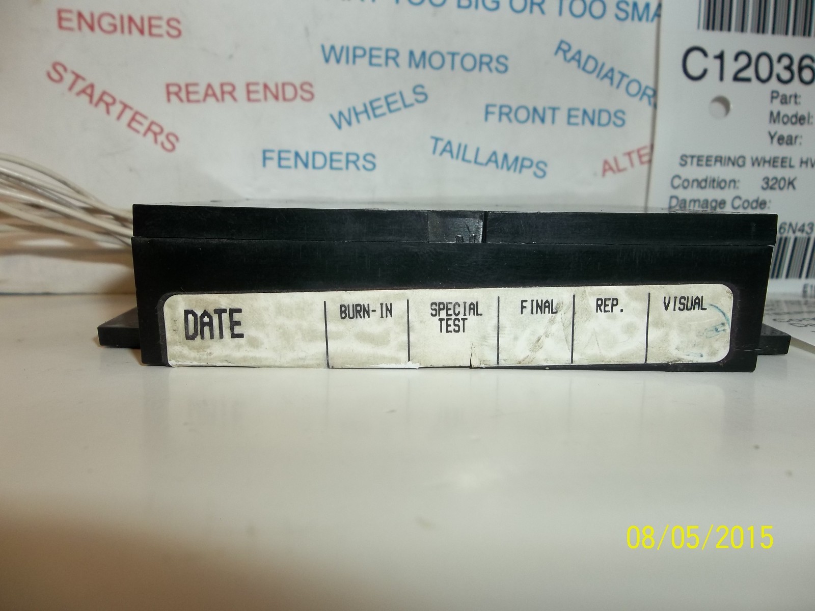 92 OLDSMOBILE 98 CHASSIS BRAIN BOX 16125093