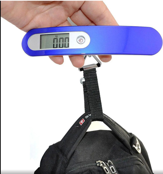 Lot of 2 Digital 50Kg/110Lb 10g Luggage Hand Hanging Fishing Travel Weight Scale