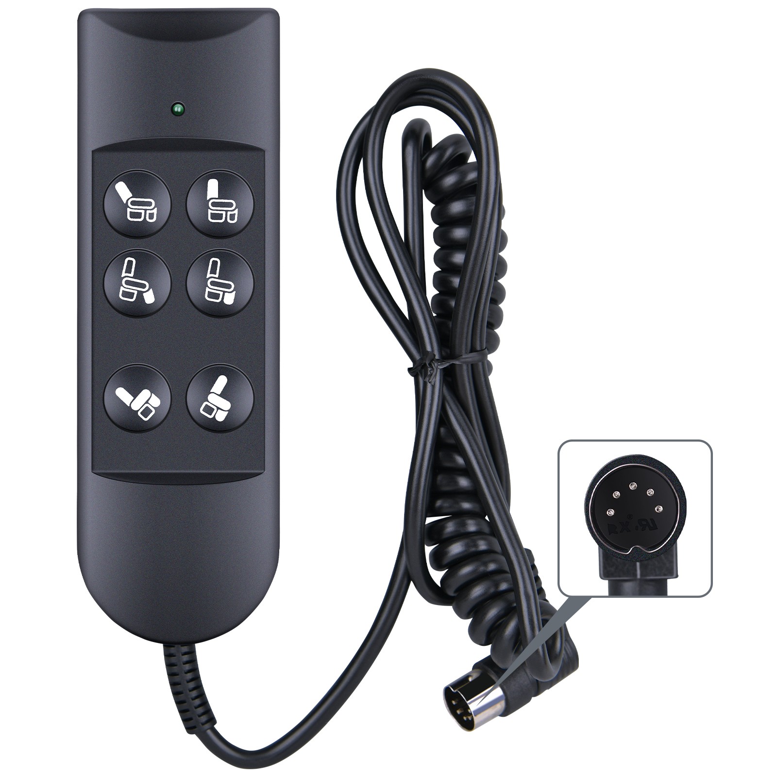 Lift Chair Remote Control for Home Power Recline Hand Control 6 Button Remote