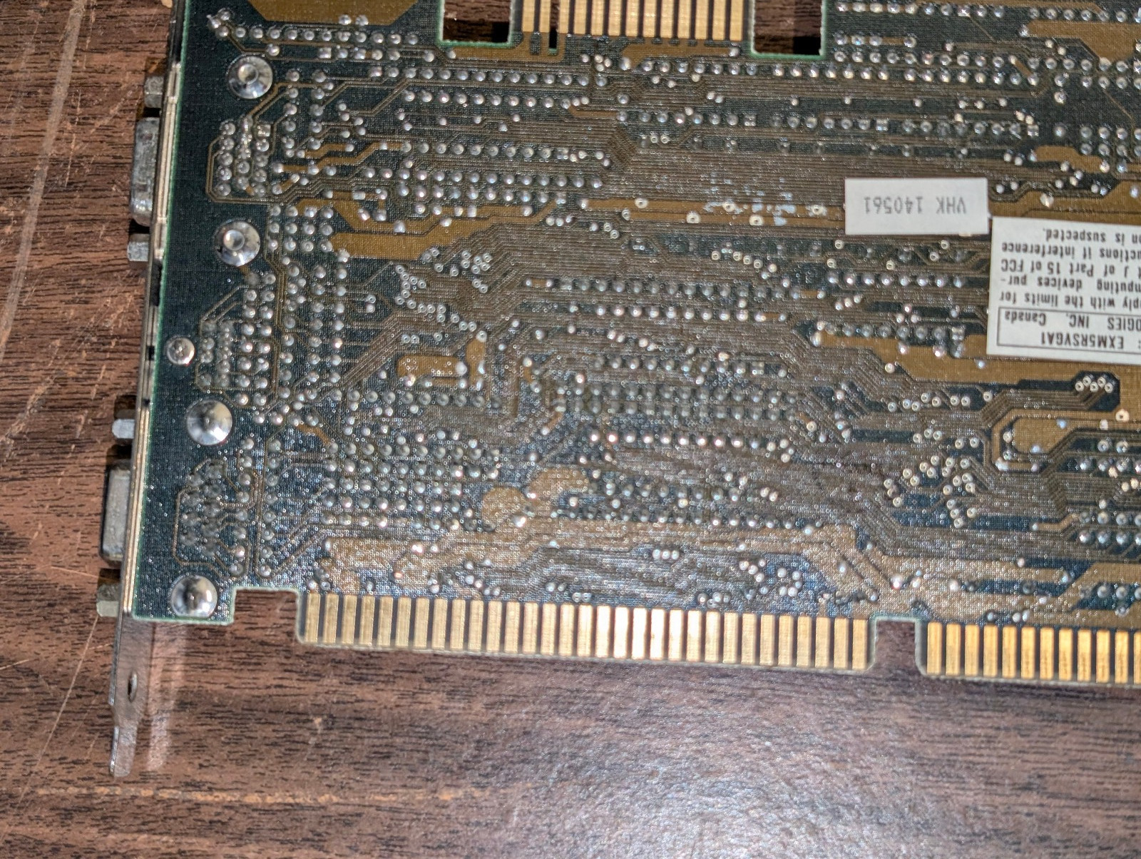ATI VGA 640 graphics accelerator 1988; untested