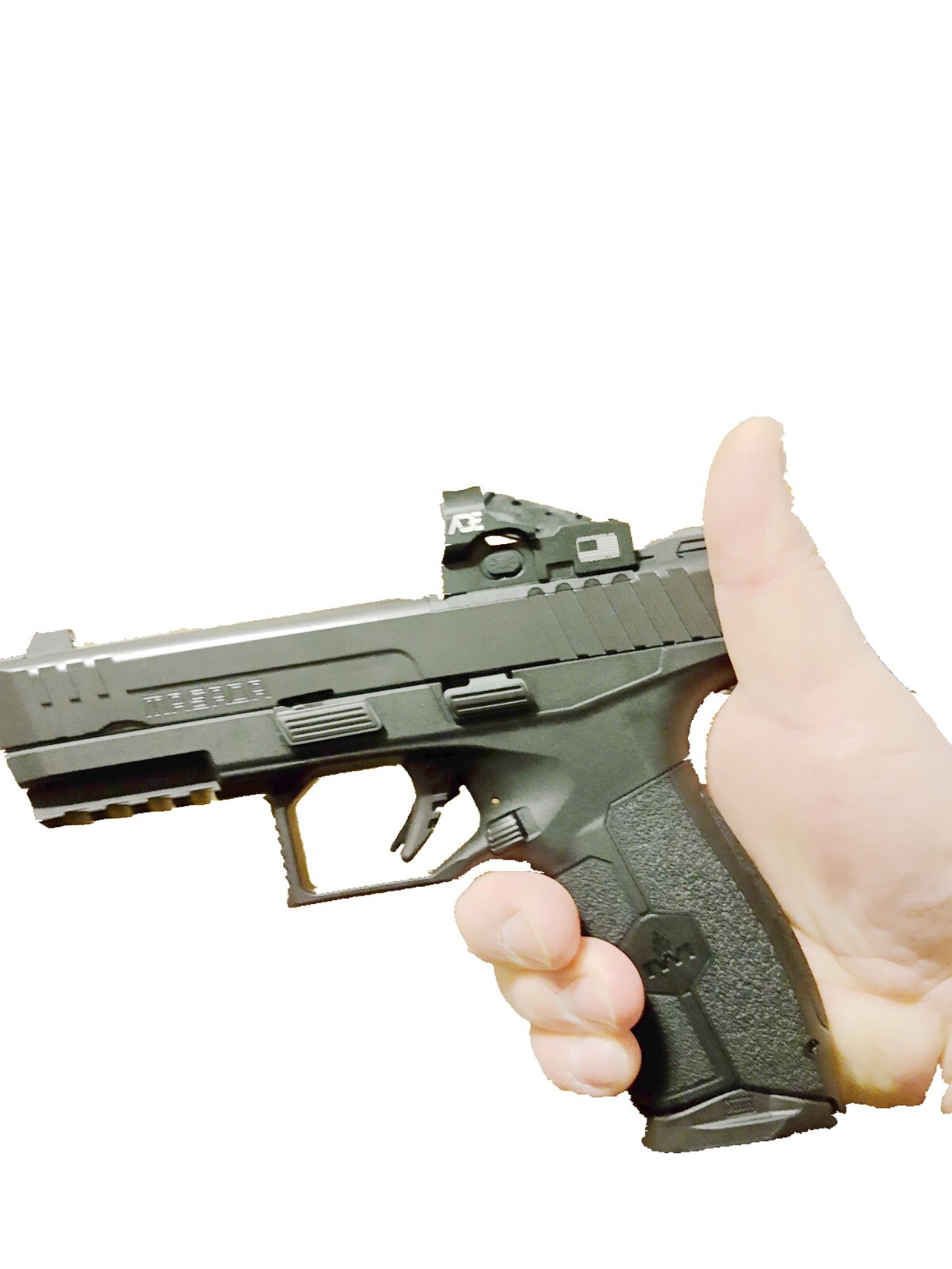 ADE RD3-013 Shake Awake Red Dot + RUGER Security 380 pistol Optic Mount Plate