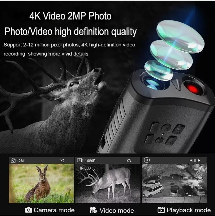Thermal Imaging Monocular AI 384x288 12μm 50Hz APL-NV009 Hunting Camera Telescop