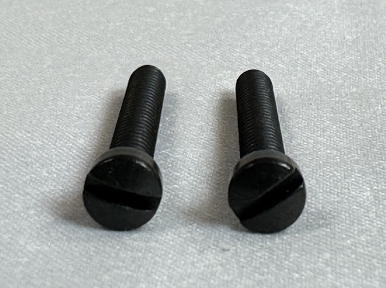 Brownells Gun Screws- Blued Slotted Fillister Head 6-32 X 1" (2)