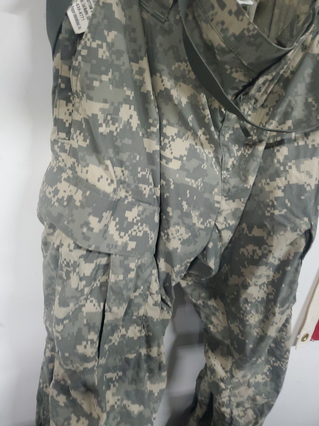 Large Regular ARMY ISSUE ACU DIGITAL SOFT SHELL pant LEVEL 5 cold weather