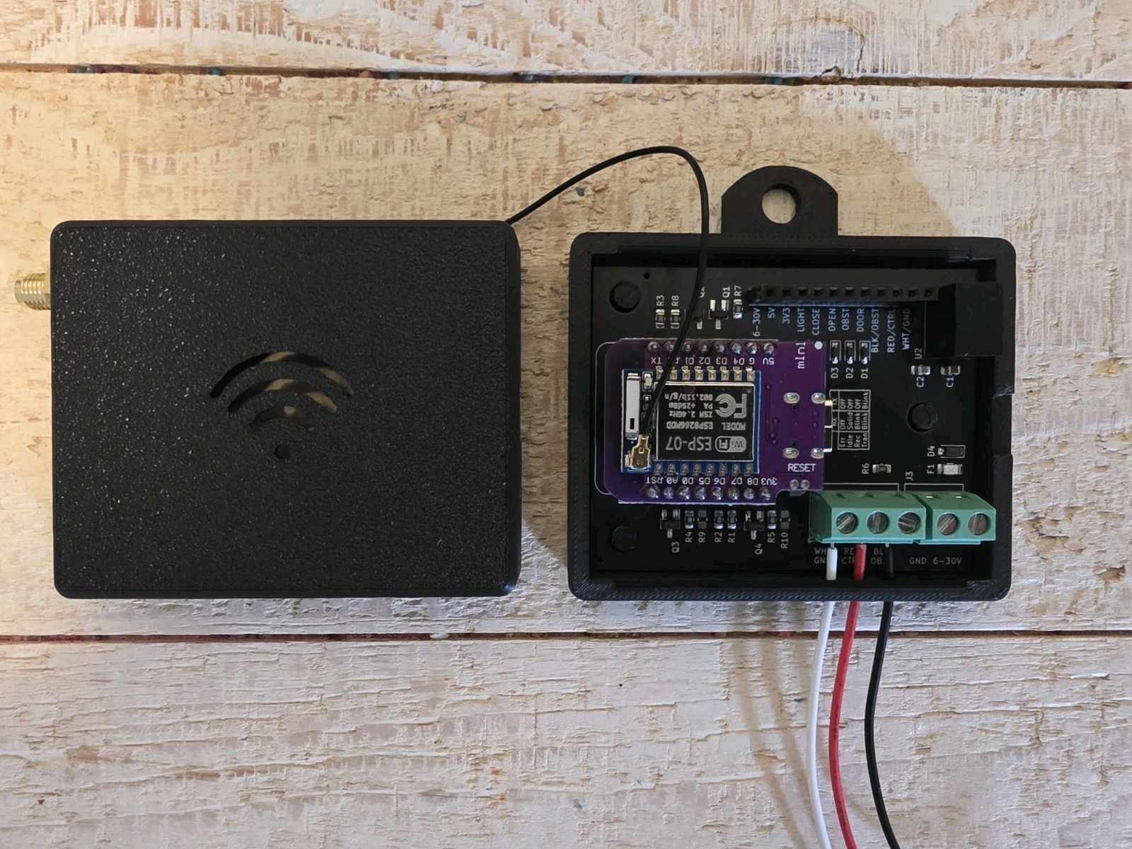 Ratgdo v2.53 w/ case & HG antenna - Home Assistant
