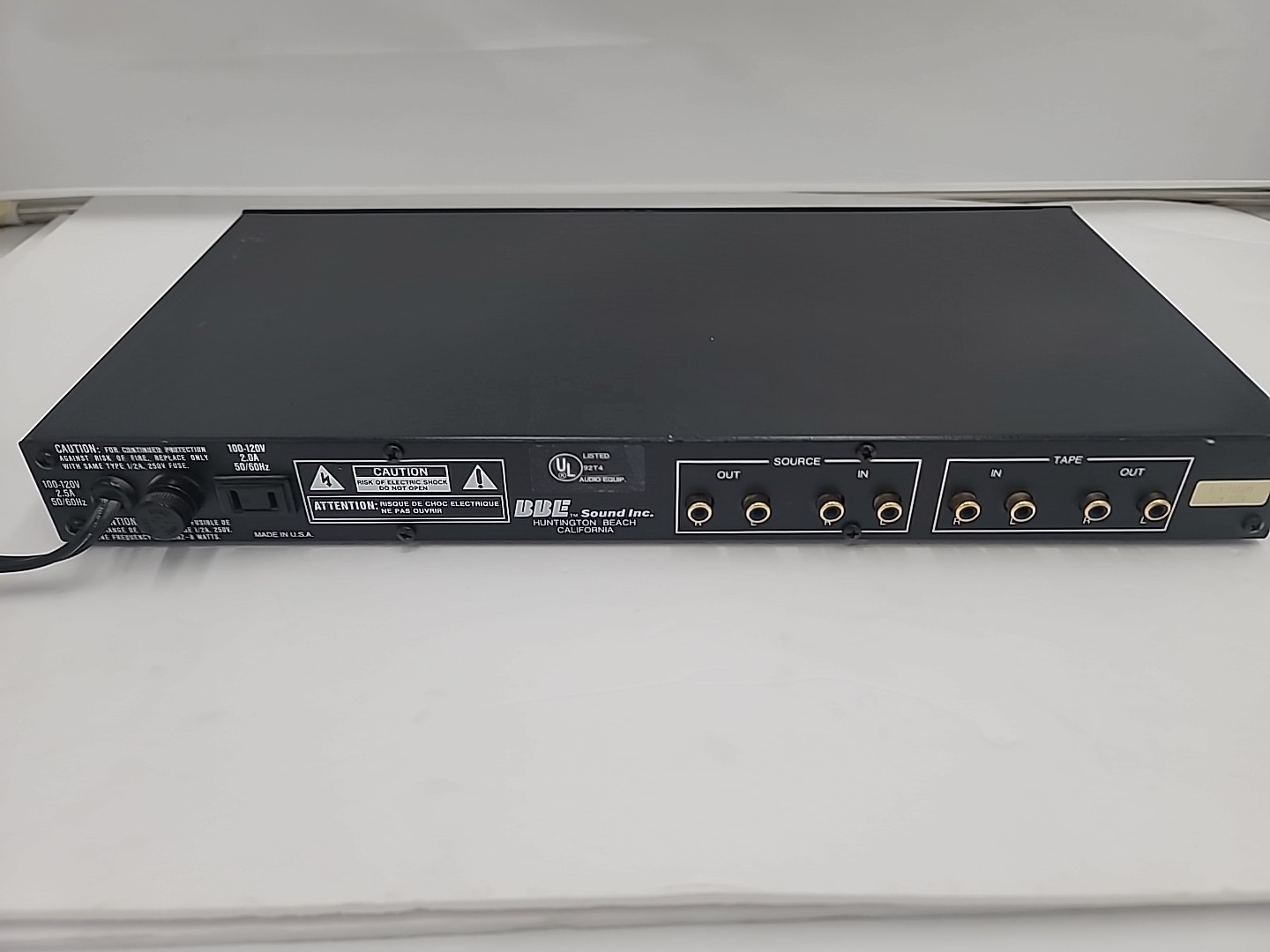 BBE Audio Restoration System Tested Working