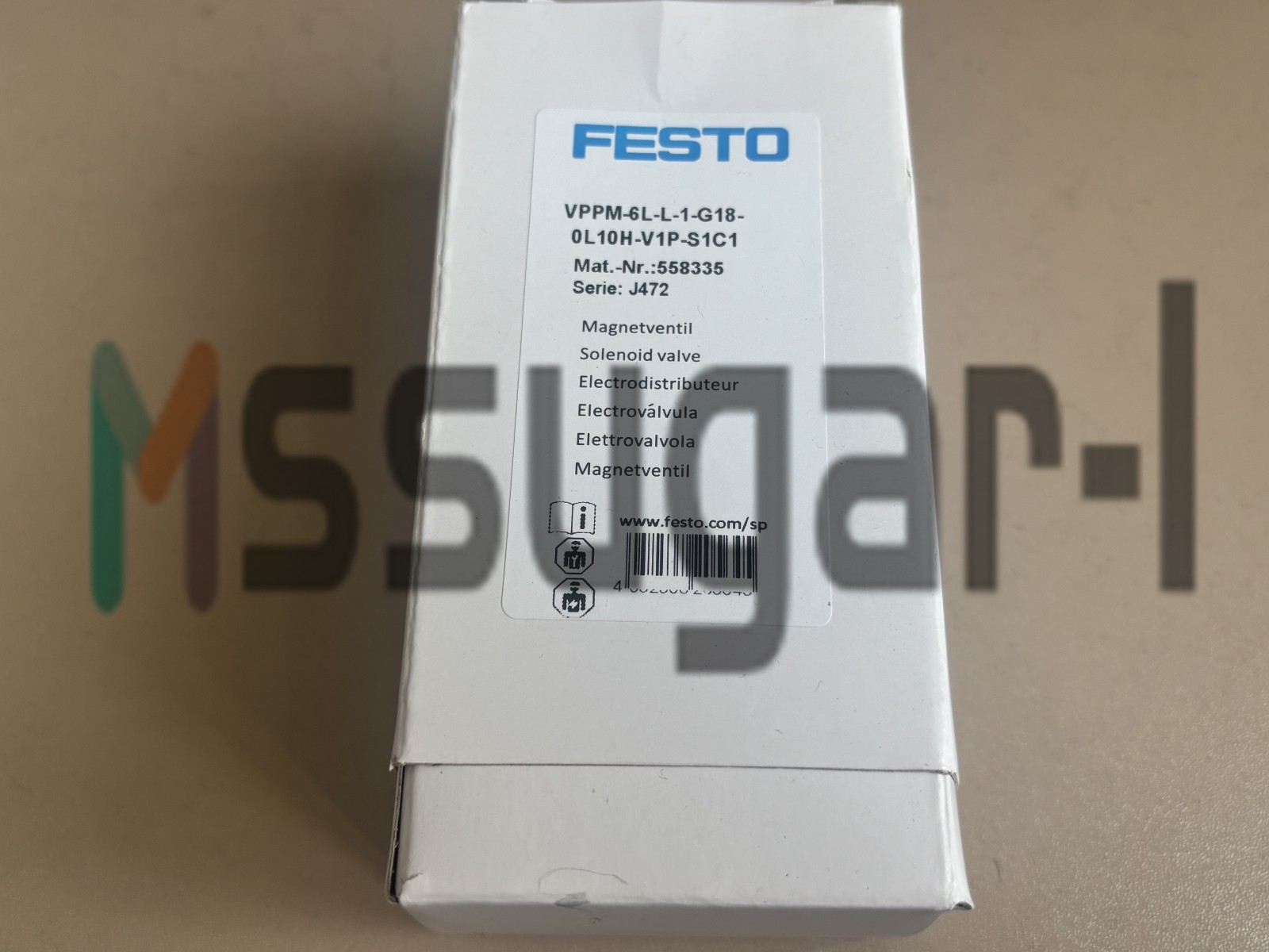 1PCS NEW FESTO Proportional valve VPPM-6L-L-1-G18-0L10H-V1P-S1C1 558335