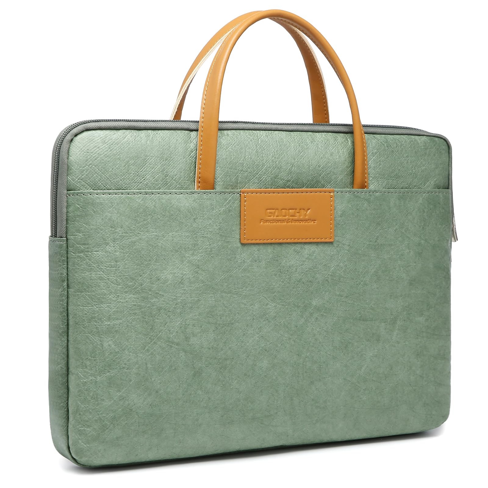 GAOCHY 13-14 Inch Shockproof Laptop Sleeve with Handle, 13.3-14 inch, Spruce