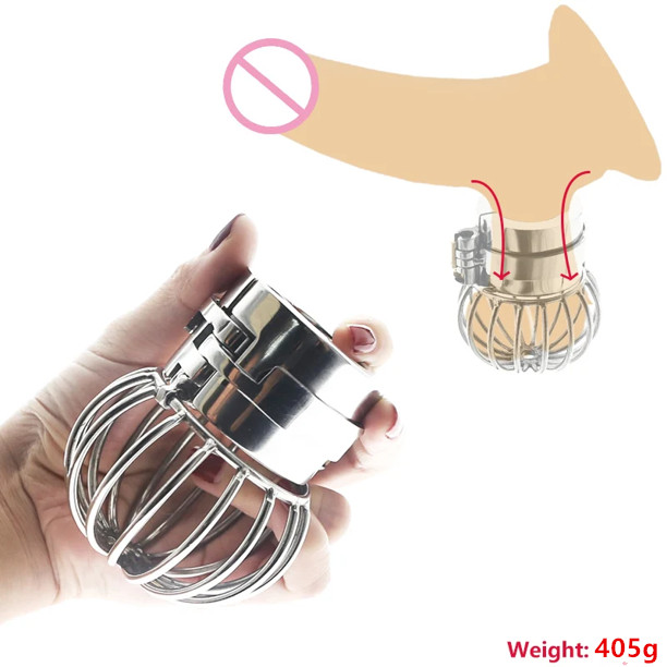 Male Ball Stretcher Weight 304 Stainless Steel Pendant Testis Weight with Net