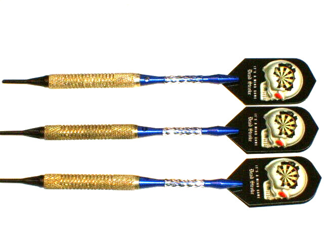 Soft Tip Darts 12 Gram Brass Used with New Aluminum Shafts and Flights #1318