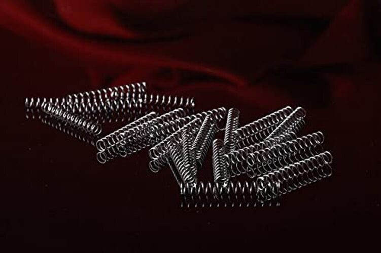 40 pcs Stainless Steel Compression Spring Extension Sturdy Assortment 1.6''