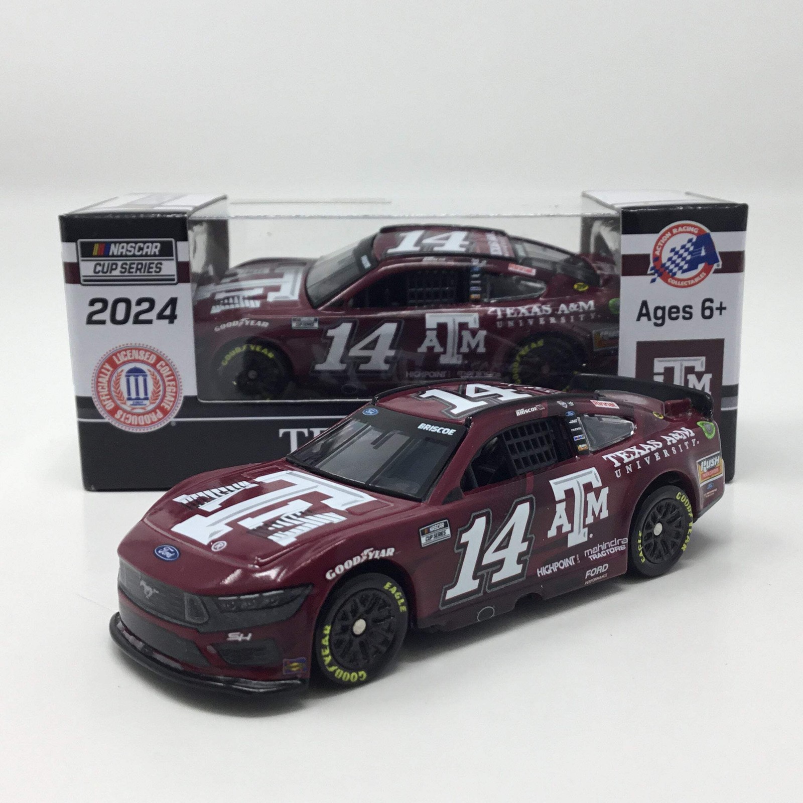 Chase Briscoe 2024 Texas A&M 1:64 Diecast