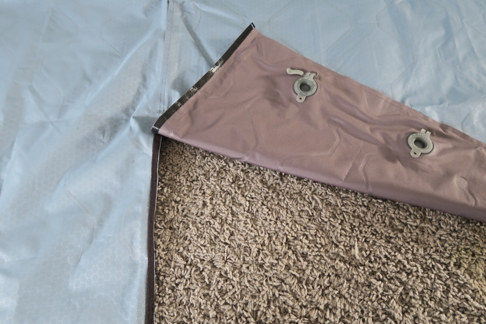 Exped Air Cell Aircell Mat Double Duo Hook and Loop Joining
