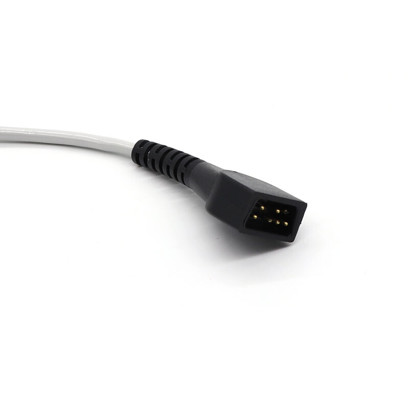 7-Pin SpO2 Sensor Adult Silicone Soft Probe Blood Oxygen Saturation Sensor