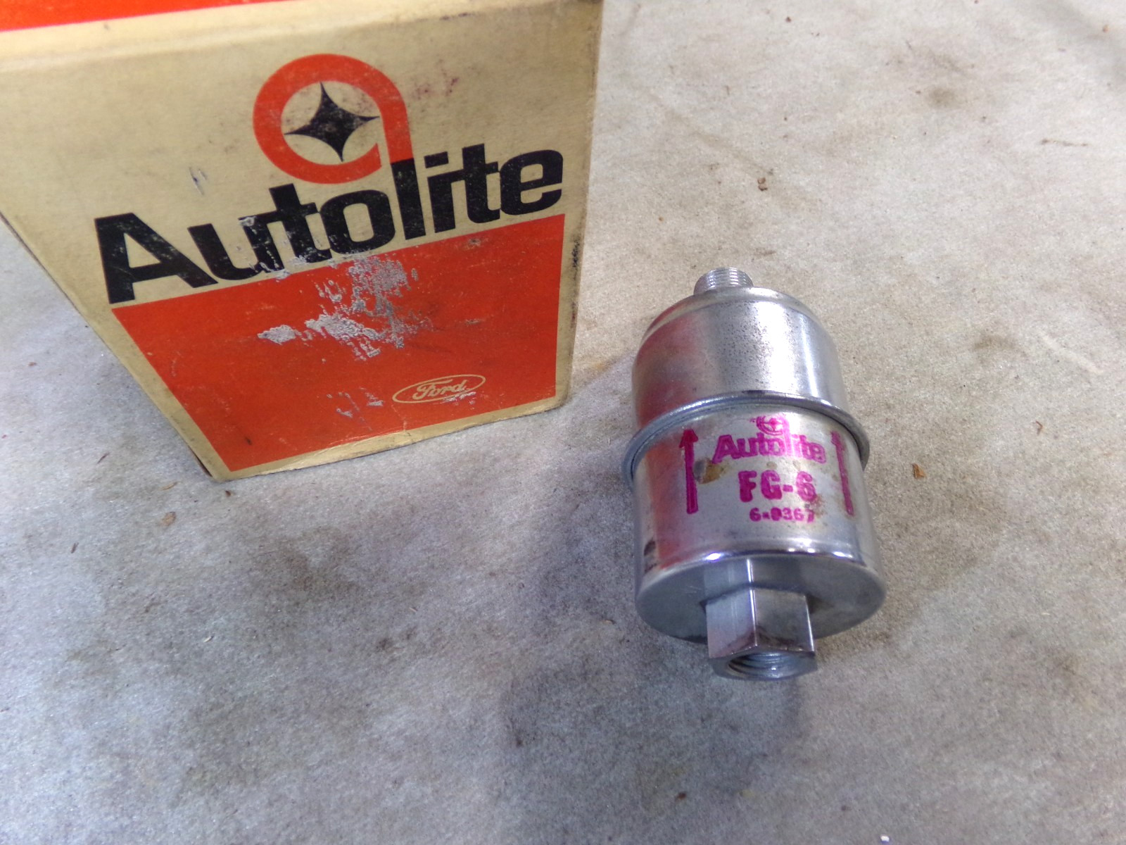 Fuel Filter, 1960 Ford Galaxie, T-Bird, 292/352, NOS