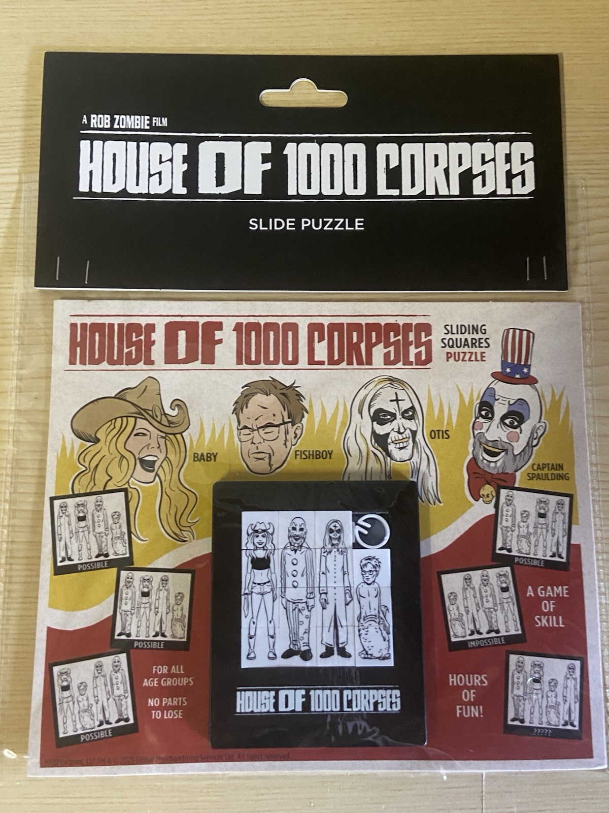 Rob Zombie: House Of 1000 Corpses Slide Puzzle - Monster General Store