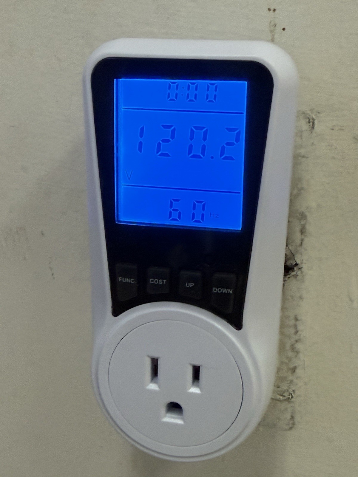 Digital Power Saving Energy Monitor Watt Amp Volt KWh Meter Electricity Analyzer