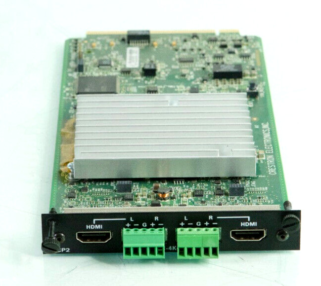 Crestron DMC-4K-HDO HDCP2 2-Channel HDMI Output Card for DM Switchers n533