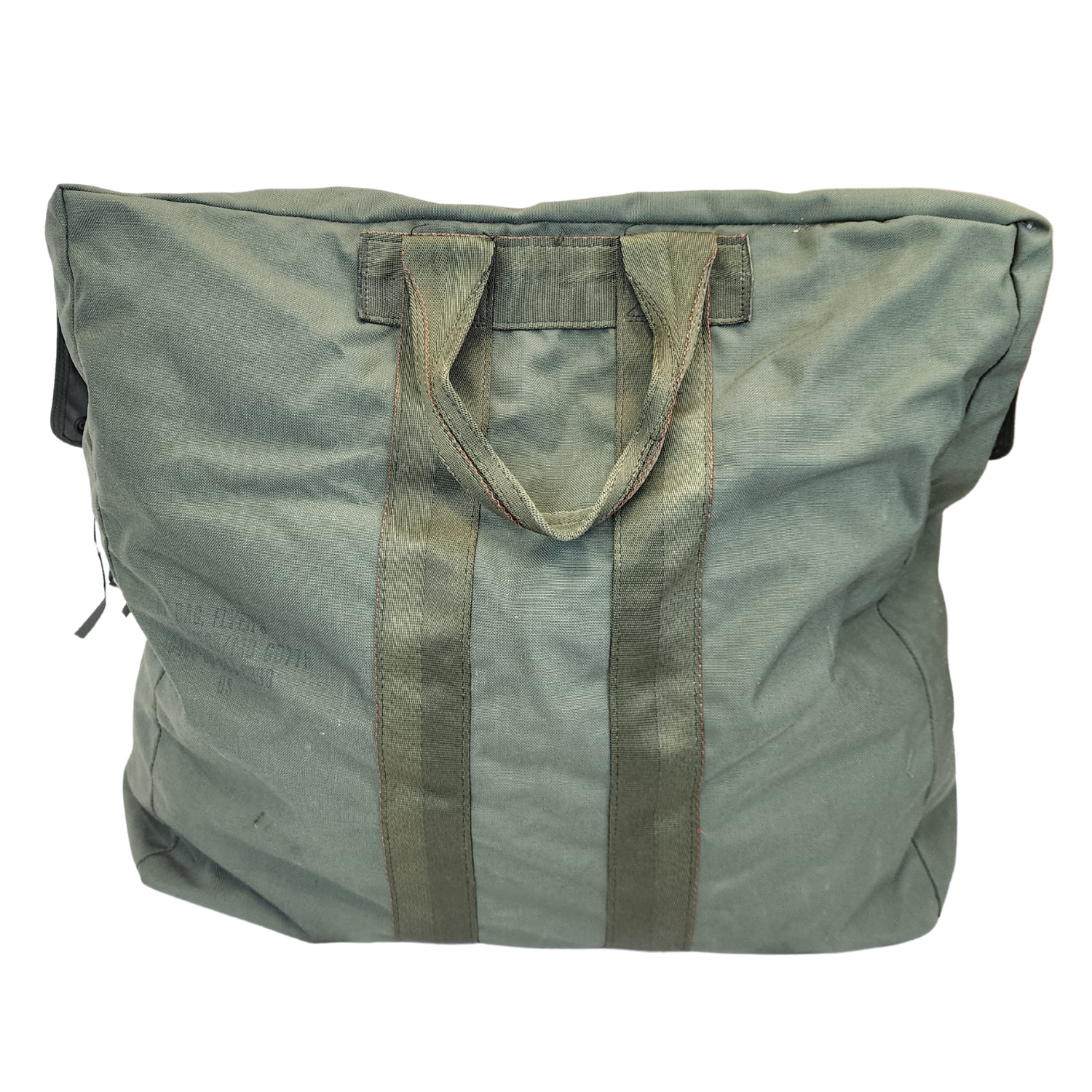 Olive Drab Nylon Flyer’s Kit Bag – Used Serviceable *mocinc.1982*