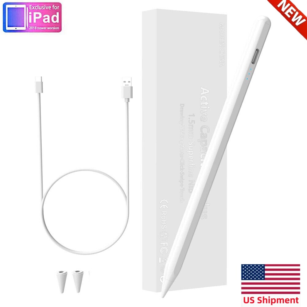 NEW, Stylus Pencil For Apple  iPad 10/9/8/7/6th Gen Air 5/4/3 iPad Pro 2018-2024