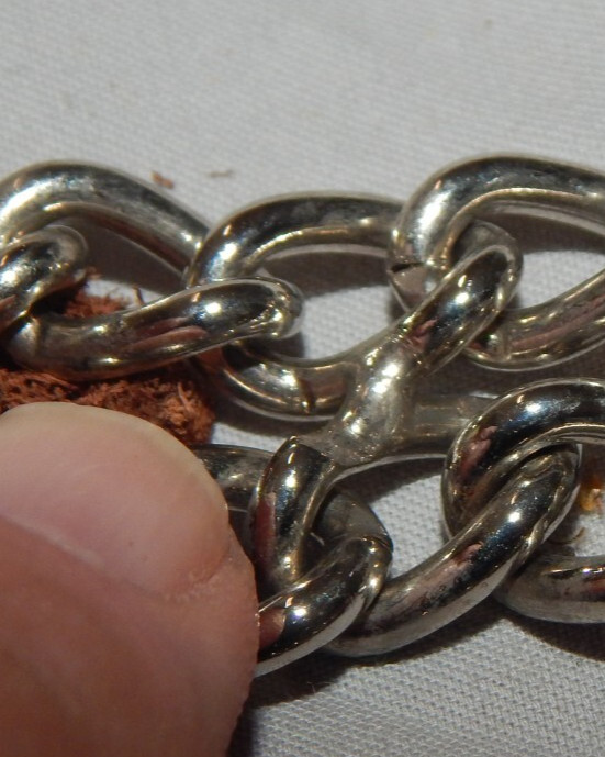 Double Flat Link Chain Curb Strap Heavy Cowhide Brand New