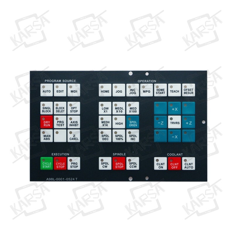 A98L-0001-0524 T for Membrane Film Keysheet Button for Fanuc A98L-0001-0524 T