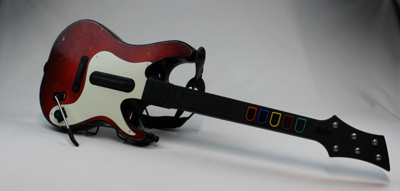 PlayStation 3 Guitar Hero 5 / Band Hero Wireless Guitar GH5 Stand Alone Guitar