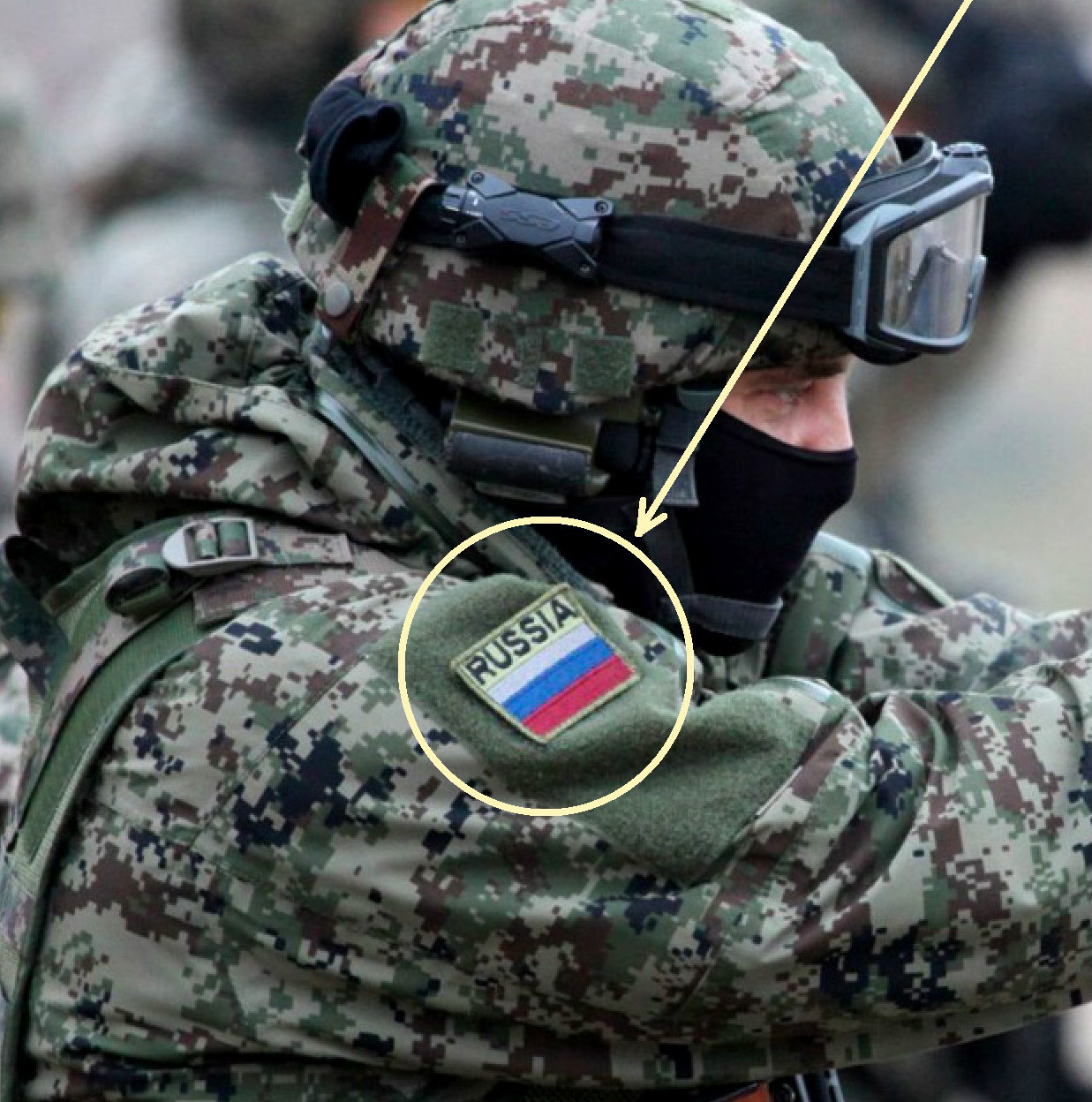 спецназ Spetsnaz GRU in Ukraine Снайперы Russian vêlkrö Flag (from Kief 2014)