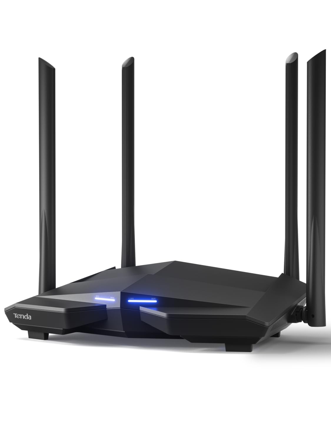 Tenda AC1200 WiFi Router, Dual Band Gigabit Wireless Internet Router - 4 Gigabit