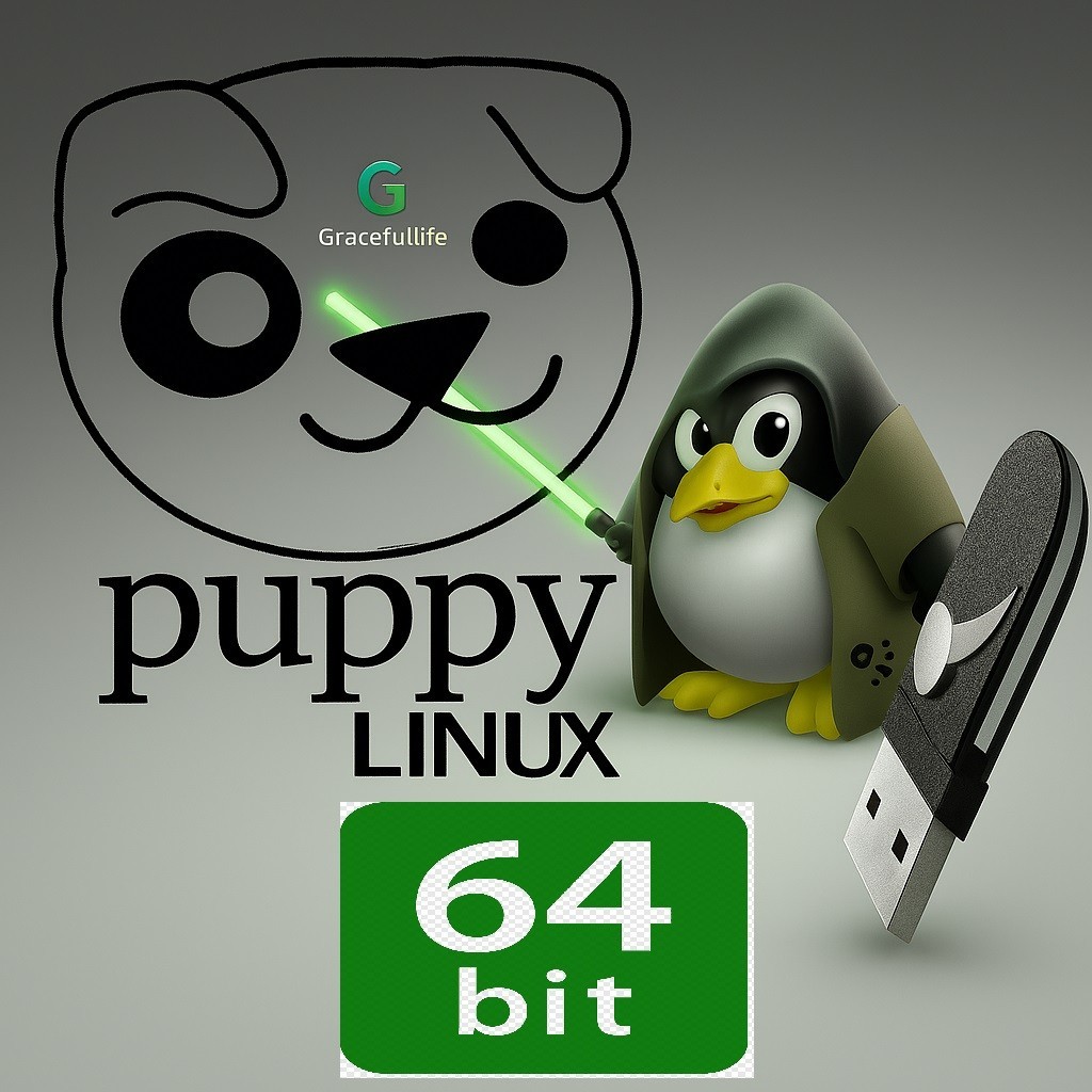 Puppy Linux S15Pup64-22.12 64Bit  Live Install Boot Software 5-4-2023 edition
