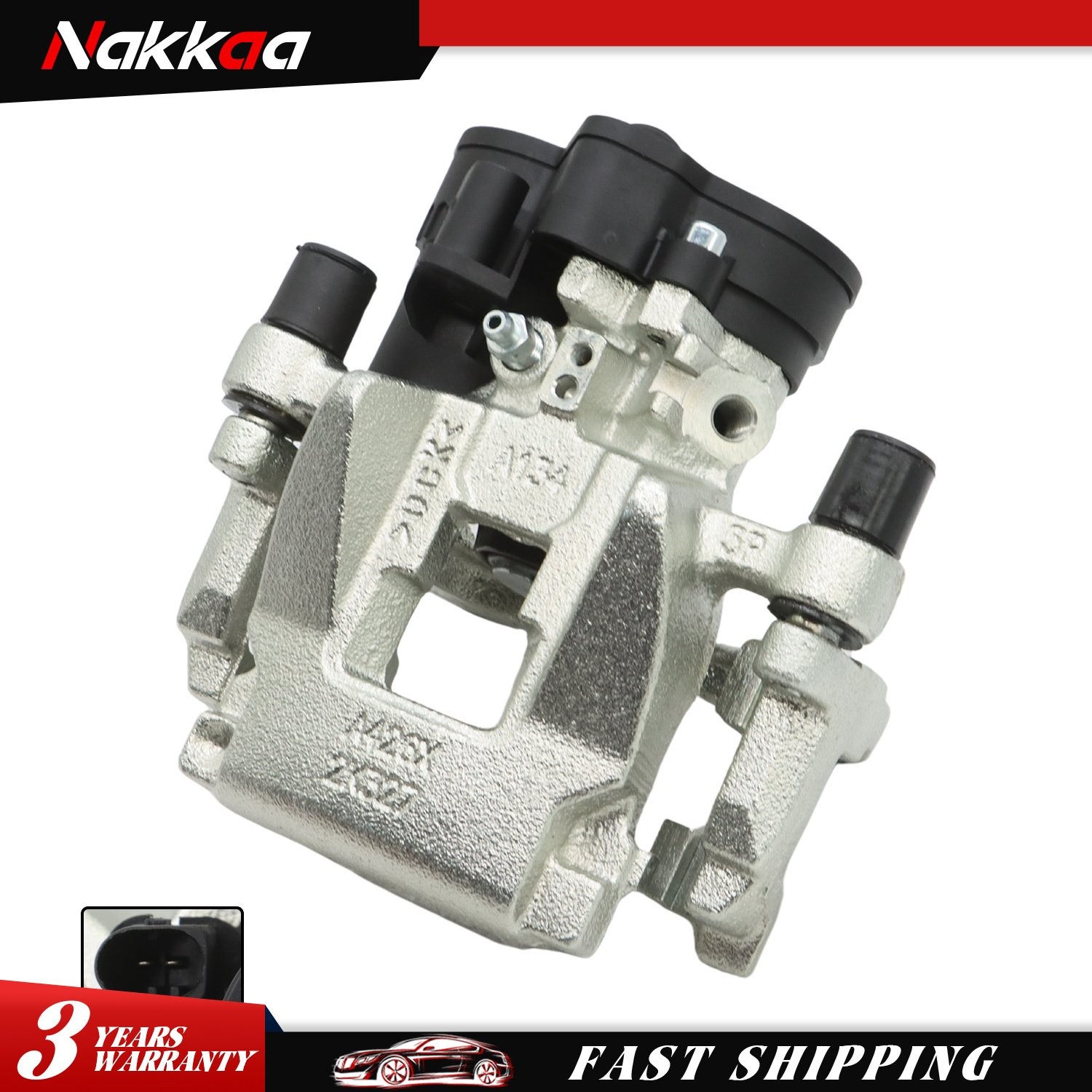 Rear left Brake Caliper W/ Motor For JAGUAR XF XE F-PACE 2016-2020 GX732K328BE