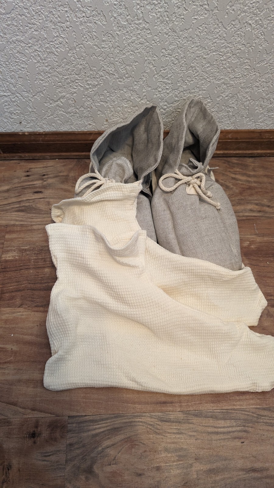 Angel's Touch All Natural Microwaveable Booties and Feet Warmers Slippers