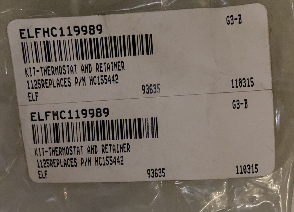 DANFOSS ELECTRO FREEZE T-stat Cylinder HC119989