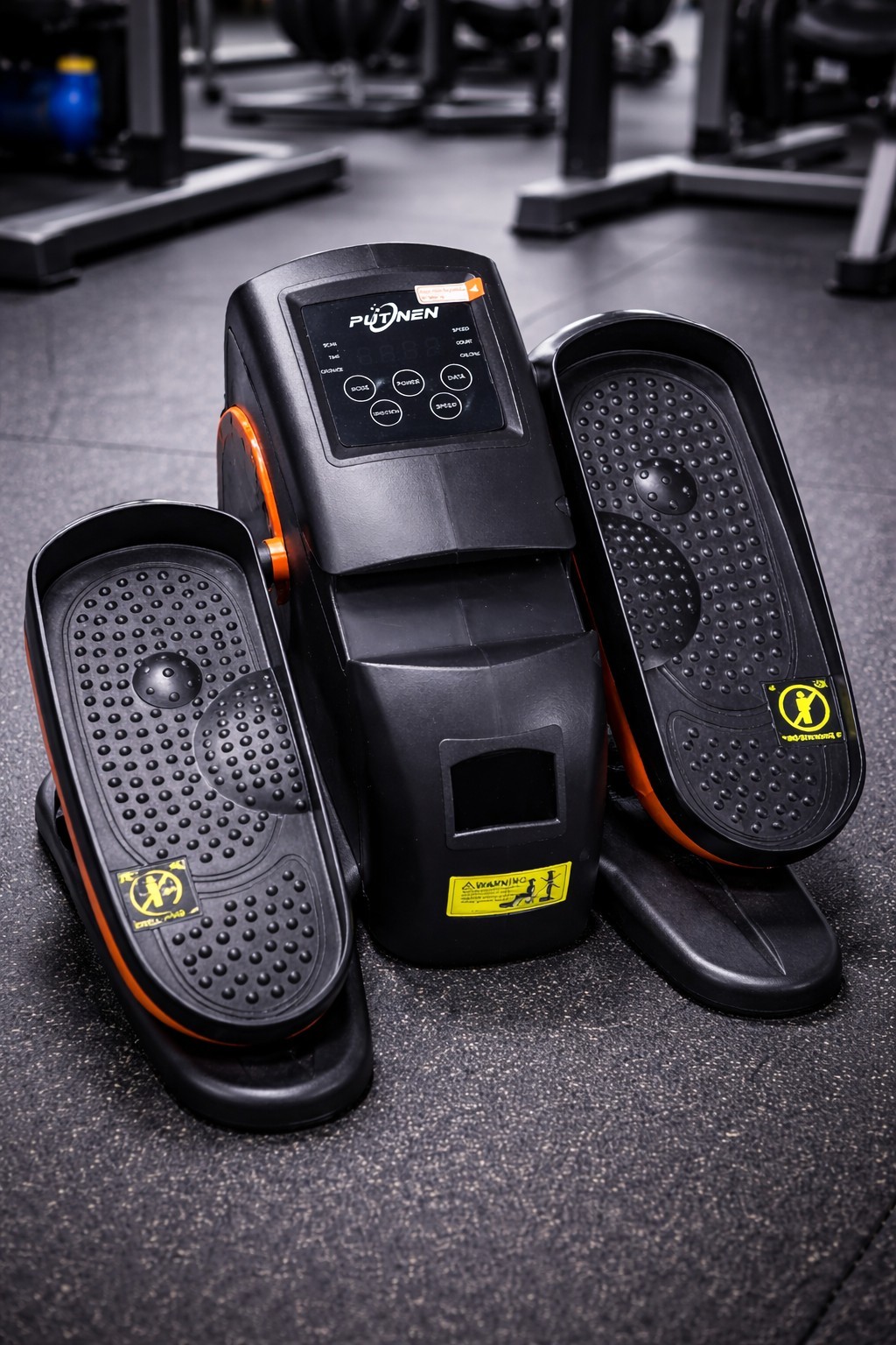 PUTNEN Electric Elliptical Machine Black with Display & Remote Control
