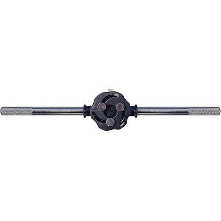 Century Drill & Tool 98511 Adjustable Self-Centering Die Stock, 1" Steel