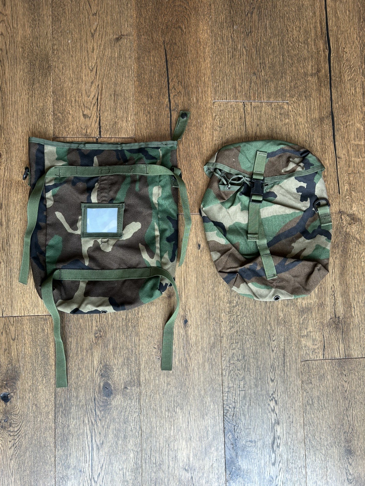 M81 Woodland Camo Sustainment  Pouch + Radio Pouch MOLLE II USGI + FREE SHIPPING