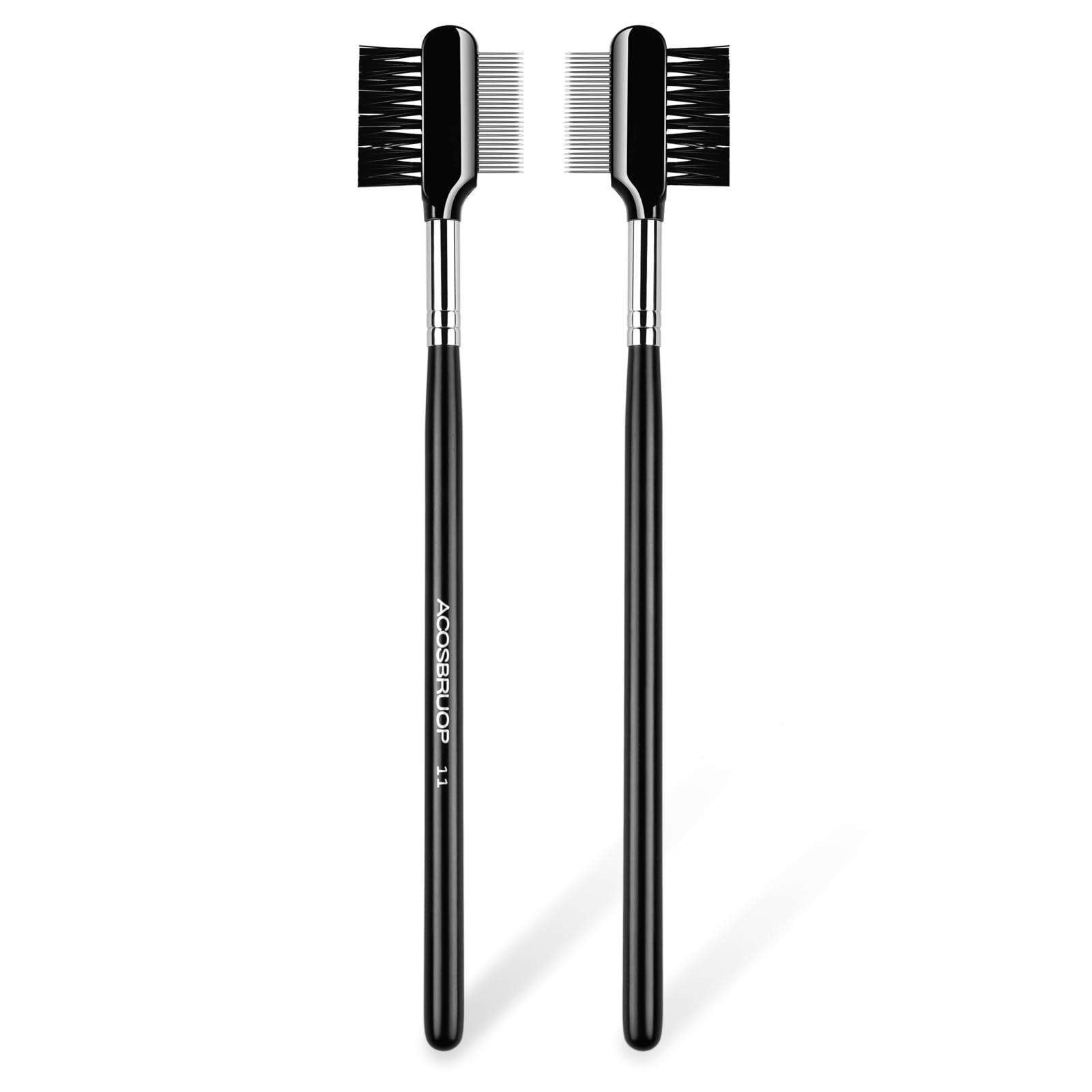 Eyebrow Brush Eyelash Comb Separator for Removing Mascara Clumps Cosmetic