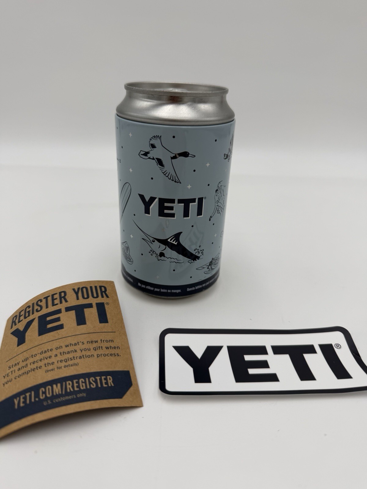 Yeti Stash can Hidden storage Safe 12oz limited Edition Outdoor Nature Empty pop