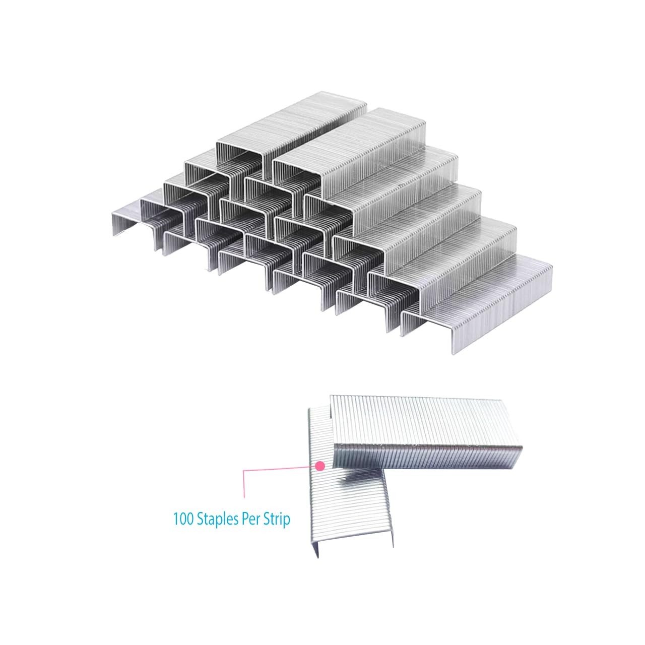 Galvanised Staples 26/6 Type 1/4 Inch Sharp Chisel Point Design Staples for