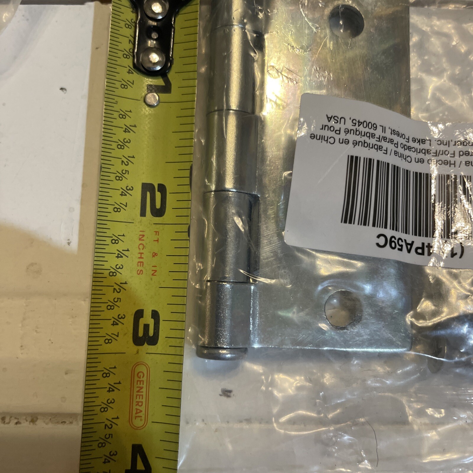 4PA59C Hinge Door 2 pieces WITH SCREWS