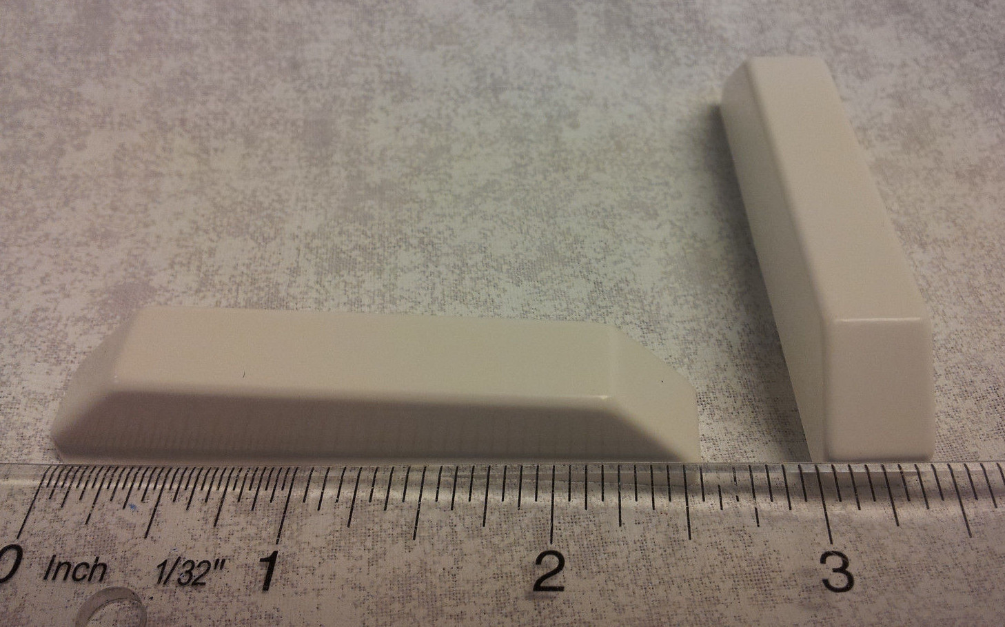 Long off white Home Alarm Magnetic Reed Switch Contacts Closed loop with Magnet